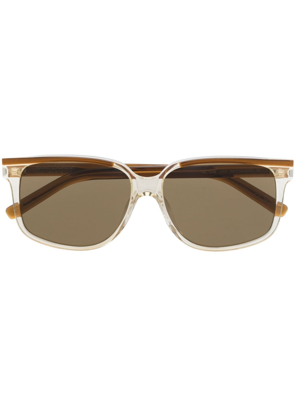 Saint Laurent Eyewear SL 599 square-frame sunglasses - Brown von Saint Laurent Eyewear
