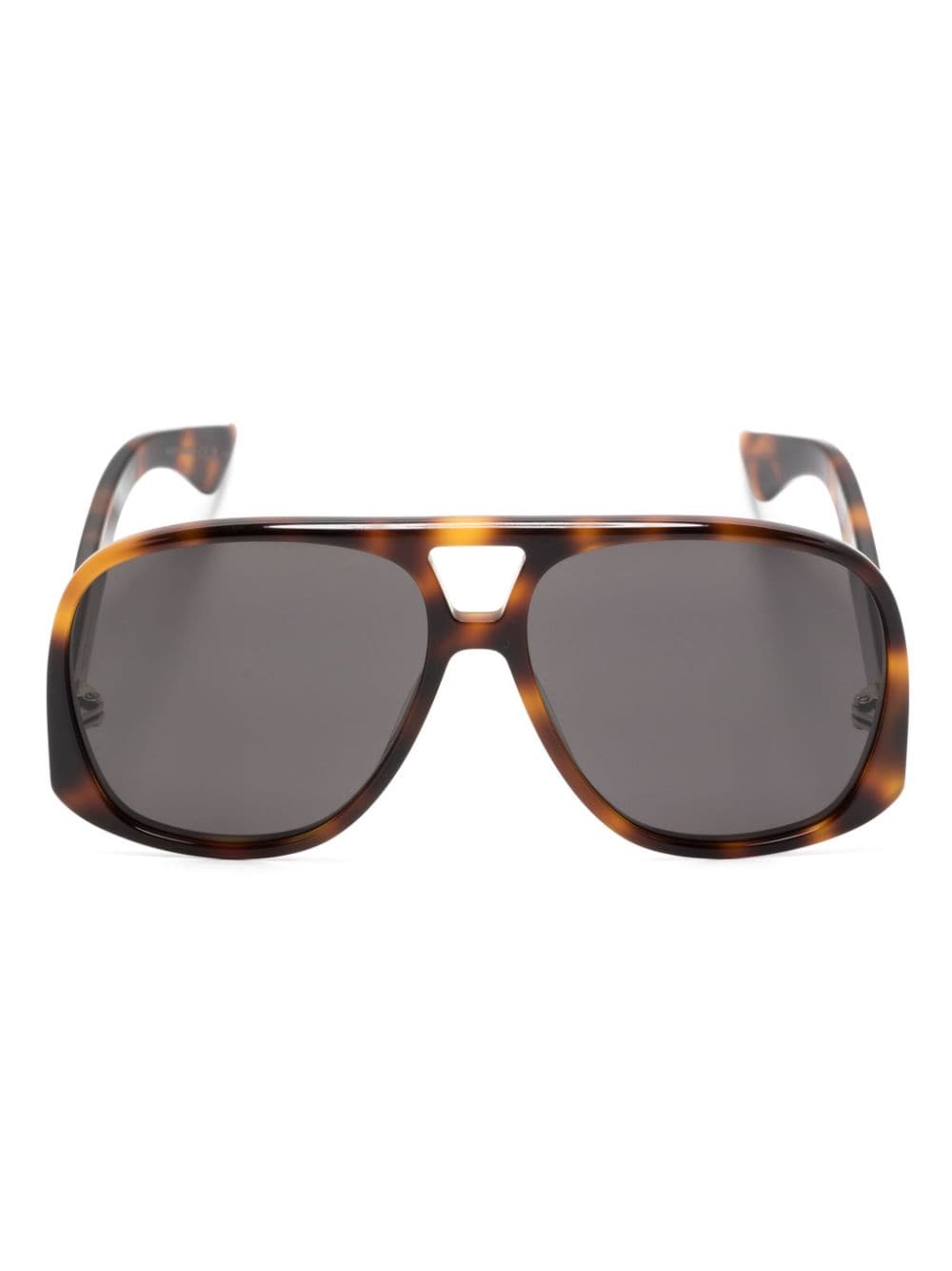 Saint Laurent Eyewear SL 652 pilot-frame sunglasses - Brown von Saint Laurent Eyewear