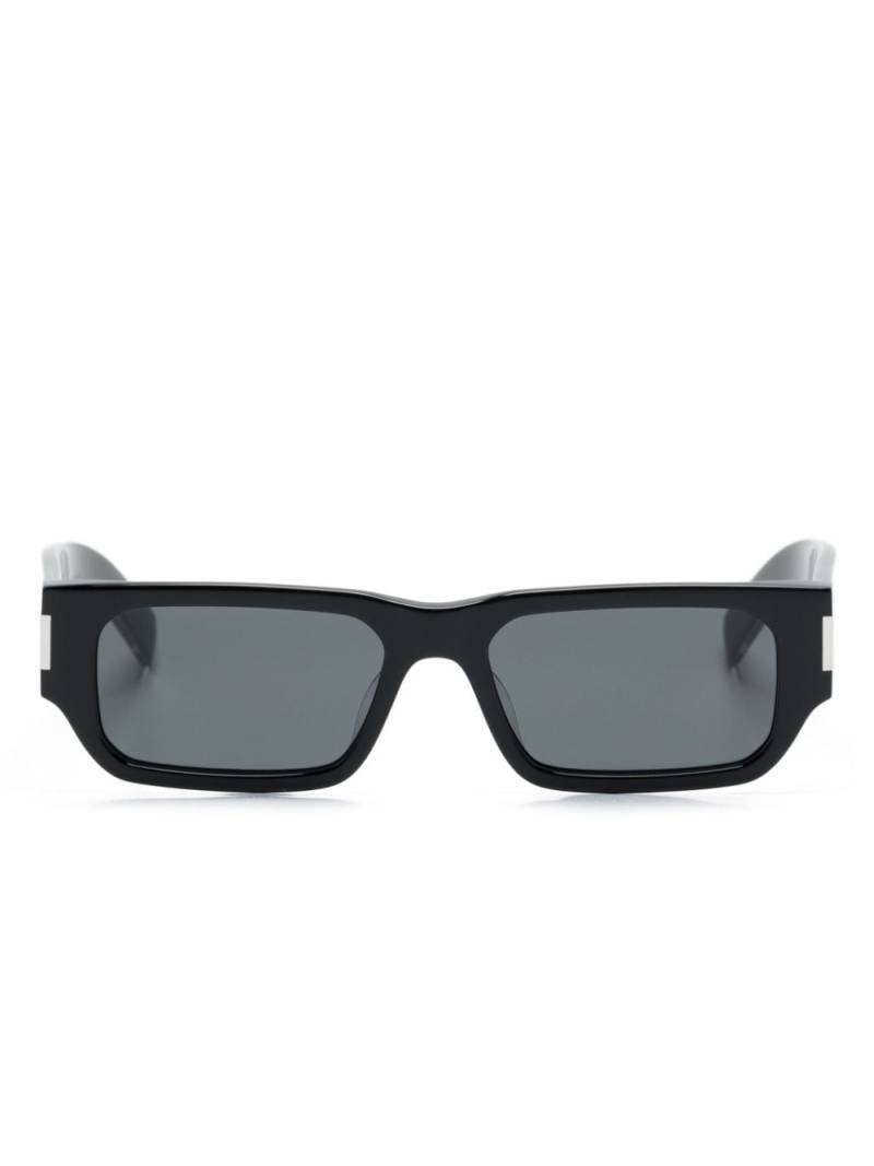 Saint Laurent Eyewear SL 660 rectangle-frame sunglasses - Black von Saint Laurent Eyewear
