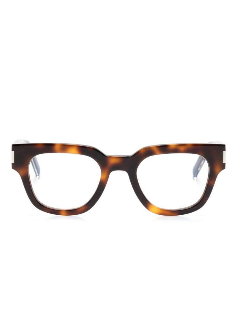 Saint Laurent Eyewear SL 661 round-frame glasses - Brown von Saint Laurent Eyewear