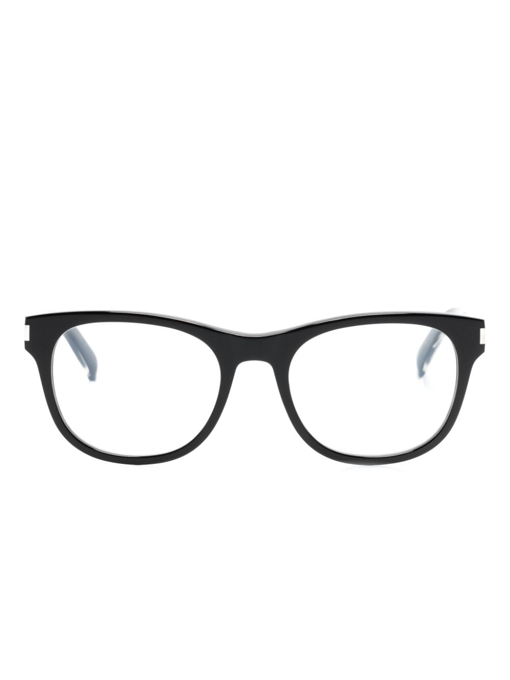 Saint Laurent Eyewear SL 663 round-frame glasses - Black von Saint Laurent Eyewear