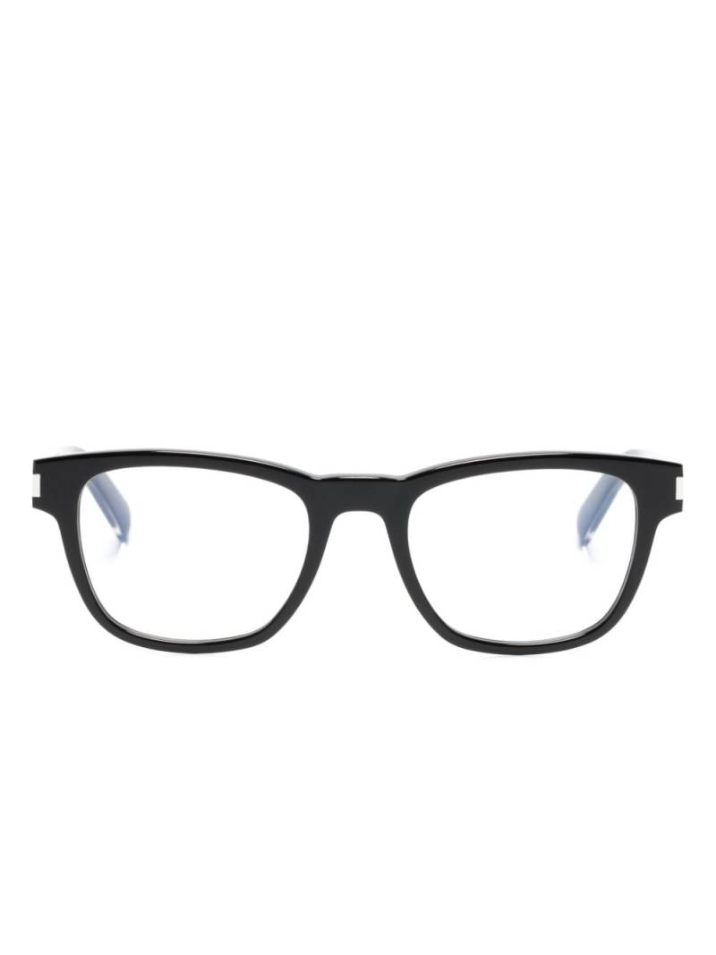 Saint Laurent Eyewear SL 664 square-frame glasses - Black von Saint Laurent Eyewear