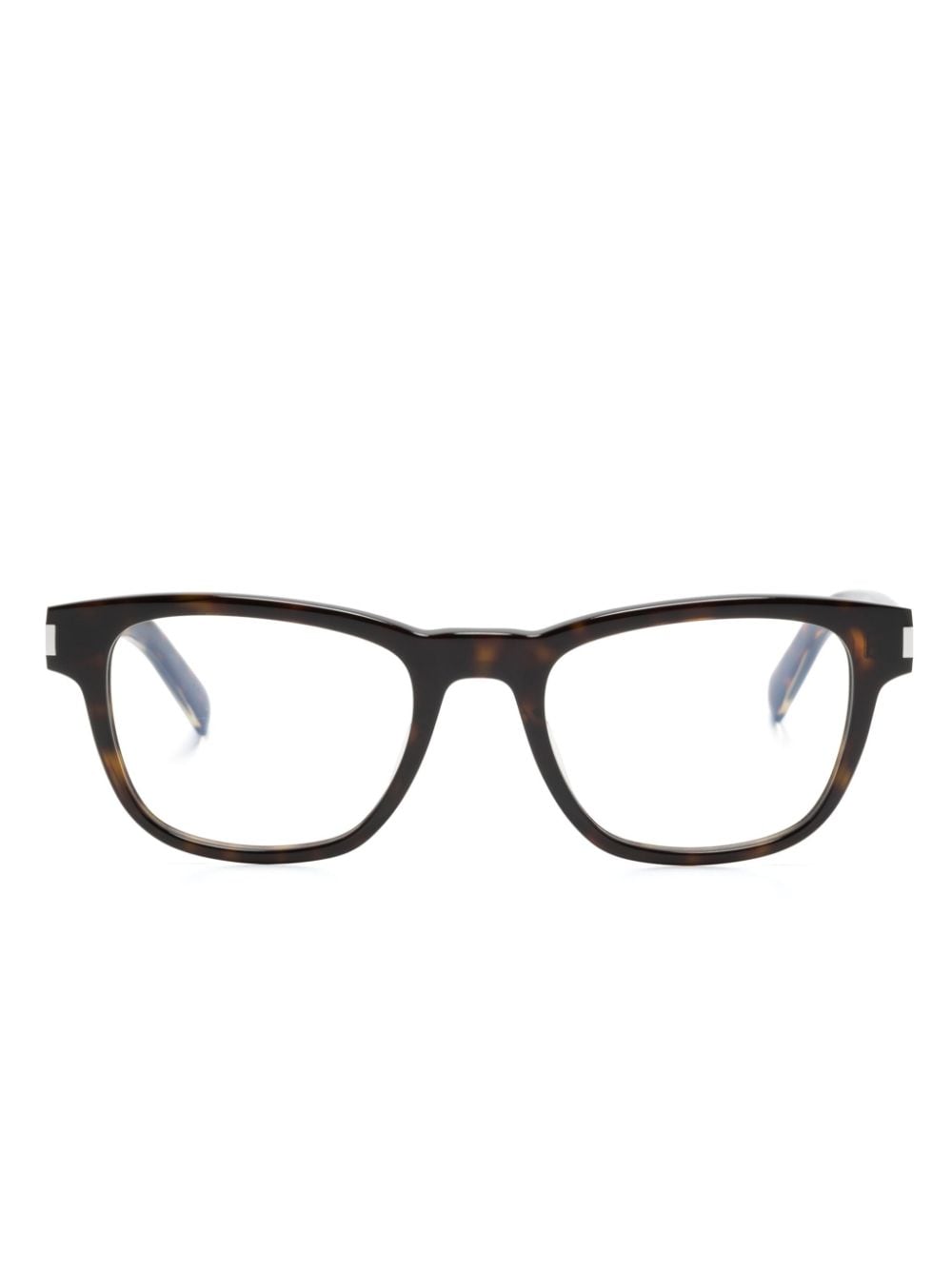 Saint Laurent Eyewear SL 664 square-frame glasses - Brown von Saint Laurent Eyewear