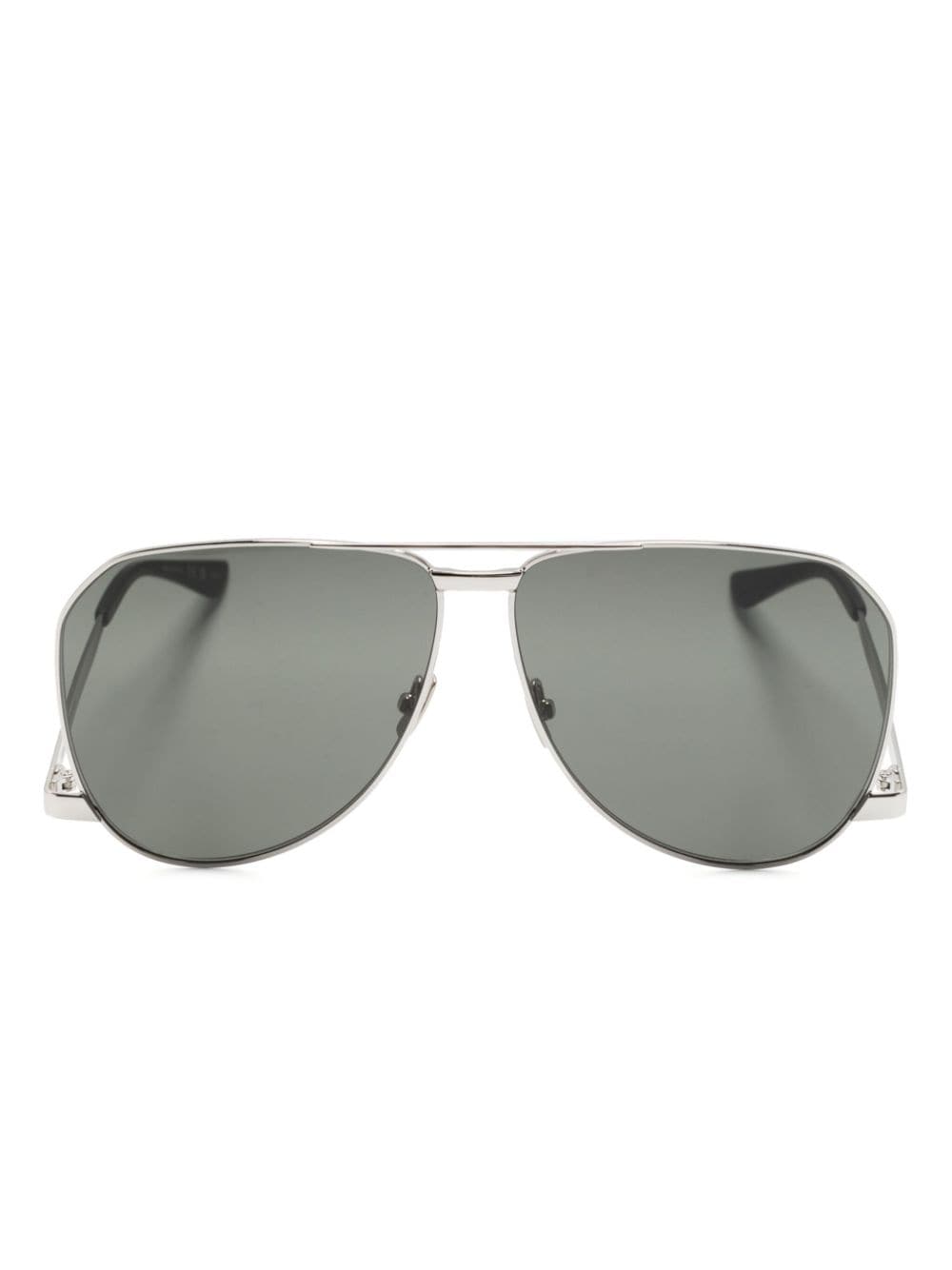 Saint Laurent Eyewear SL 690 pilot-frame sunglasses - Silver von Saint Laurent Eyewear