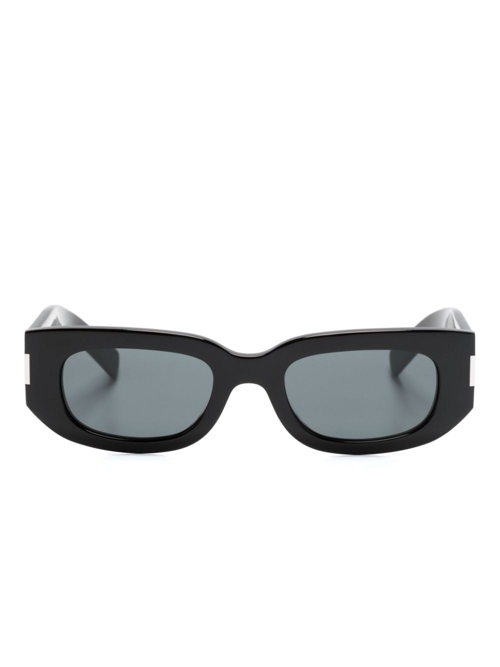 Saint Laurent Eyewear SL 697 rectangle-shape sunglasses - Black von Saint Laurent Eyewear