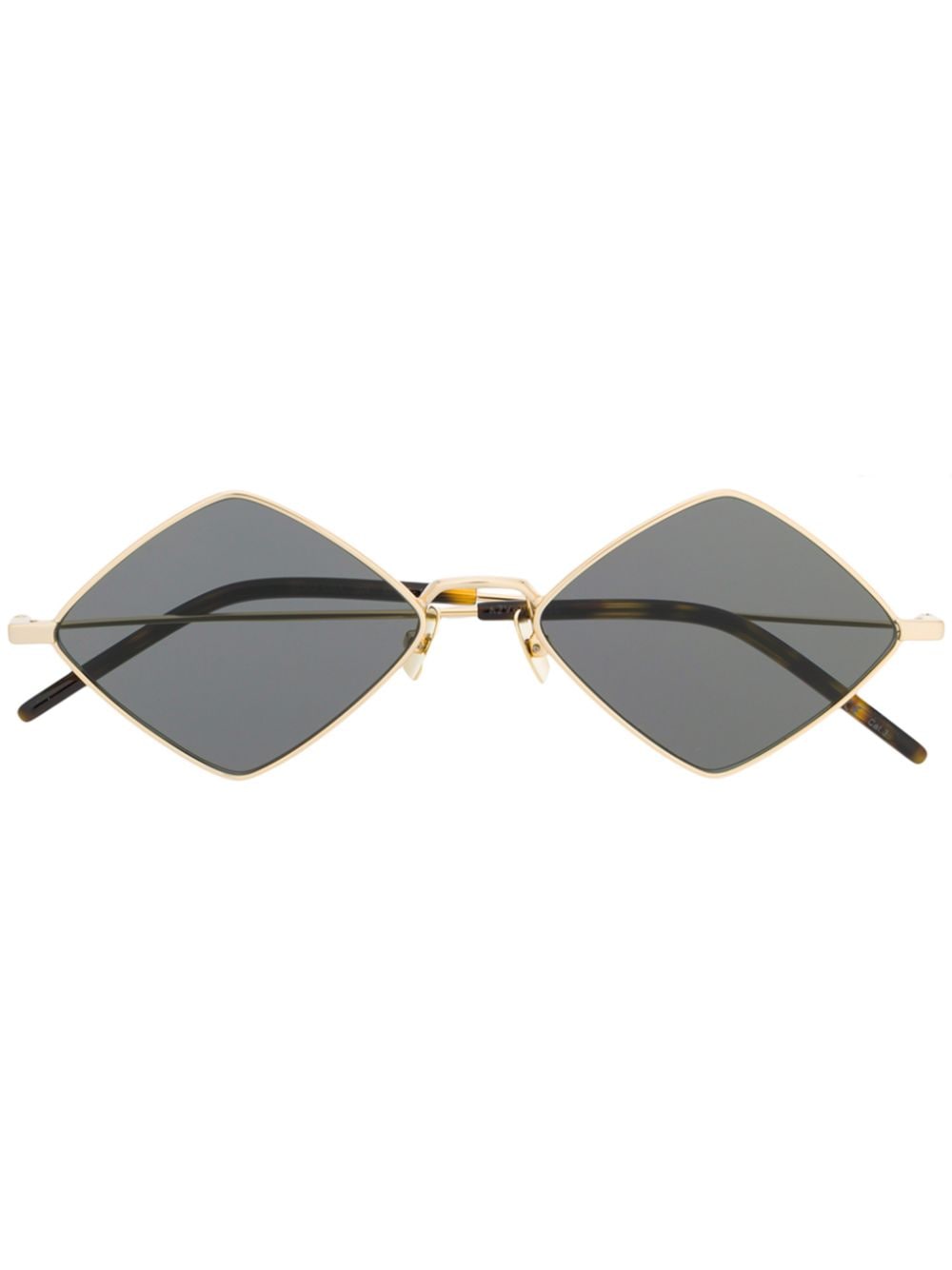 Saint Laurent Eyewear diamond-shape frame sunglasses - Black von Saint Laurent Eyewear