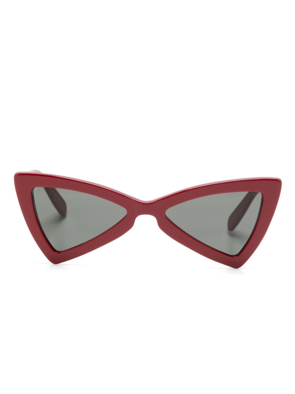 Saint Laurent Eyewear geometric-frame sunglasses - Red von Saint Laurent Eyewear