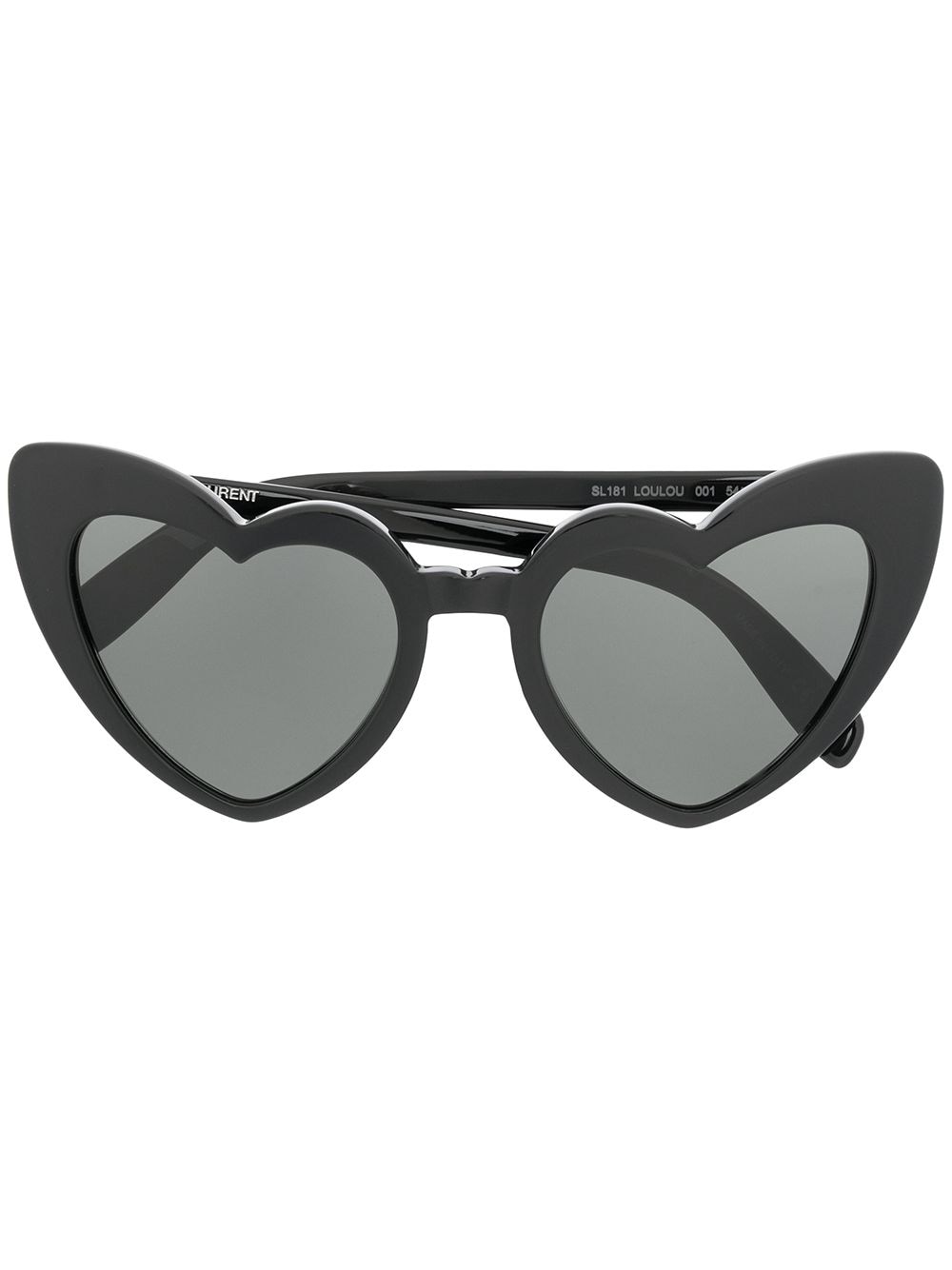 Saint Laurent Eyewear heart frame sunglasses - Black von Saint Laurent Eyewear