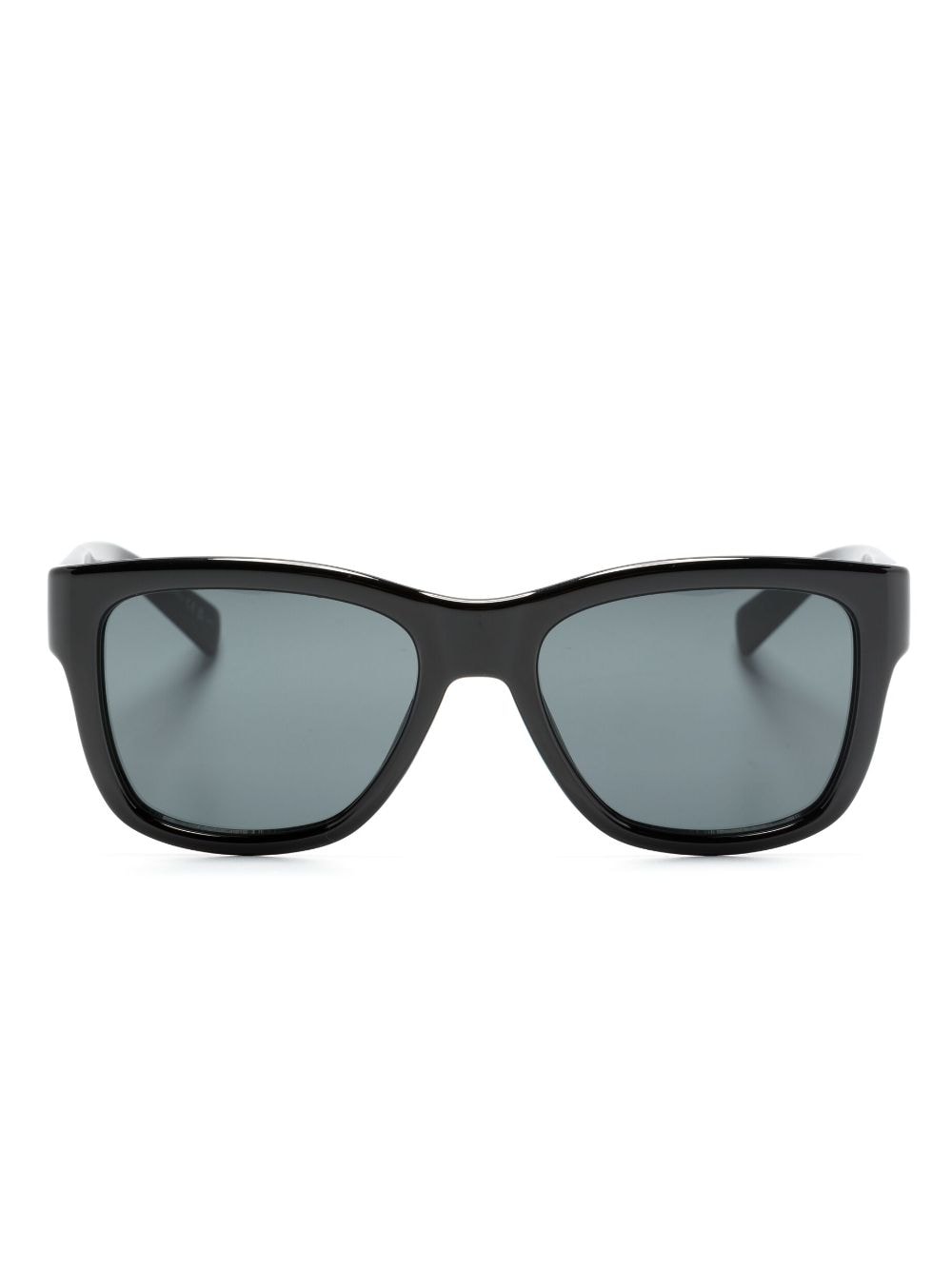 Saint Laurent Eyewear logo-print wayfarer-frame sunglasses - Black von Saint Laurent Eyewear