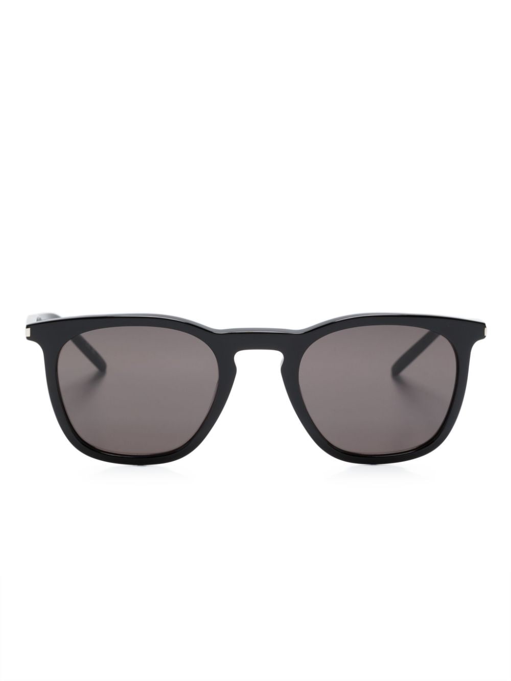 Saint Laurent Eyewear matte-effect square-frame sunglasses - Black von Saint Laurent Eyewear
