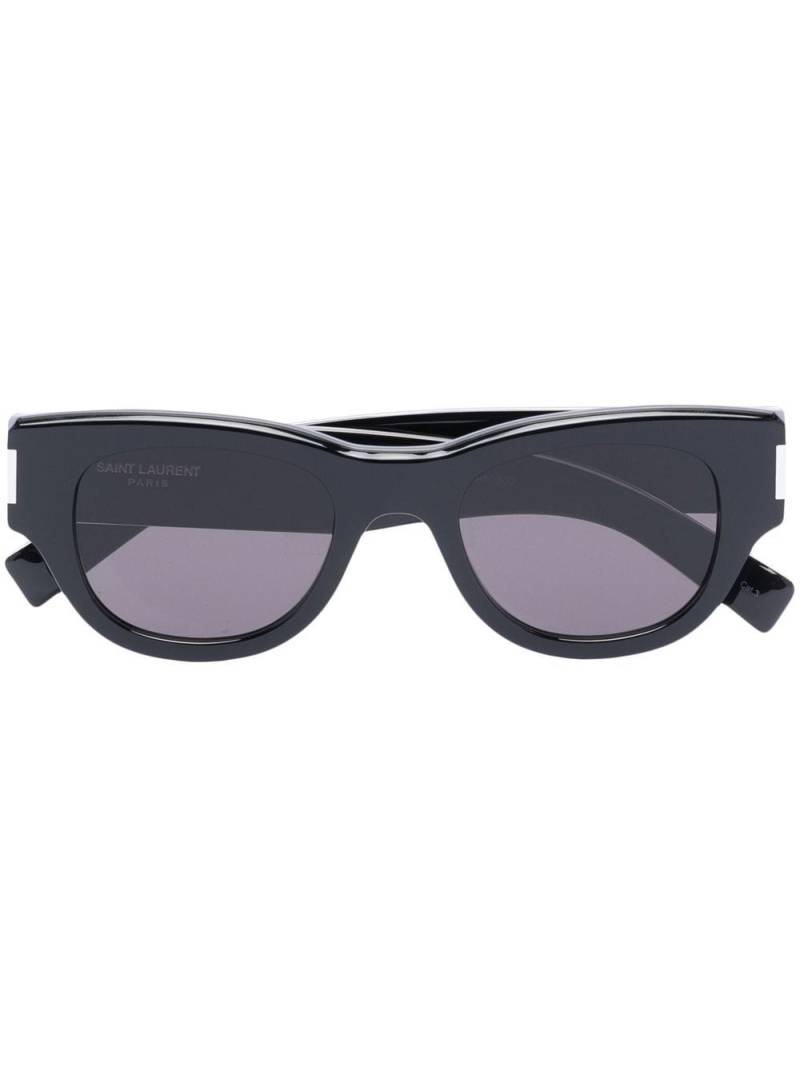 Saint Laurent Eyewear naked wire core cat-eye sunglasses - Black von Saint Laurent Eyewear