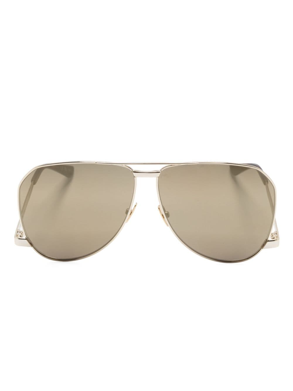 Saint Laurent Eyewear pilot-frame sunglasses - Gold von Saint Laurent Eyewear