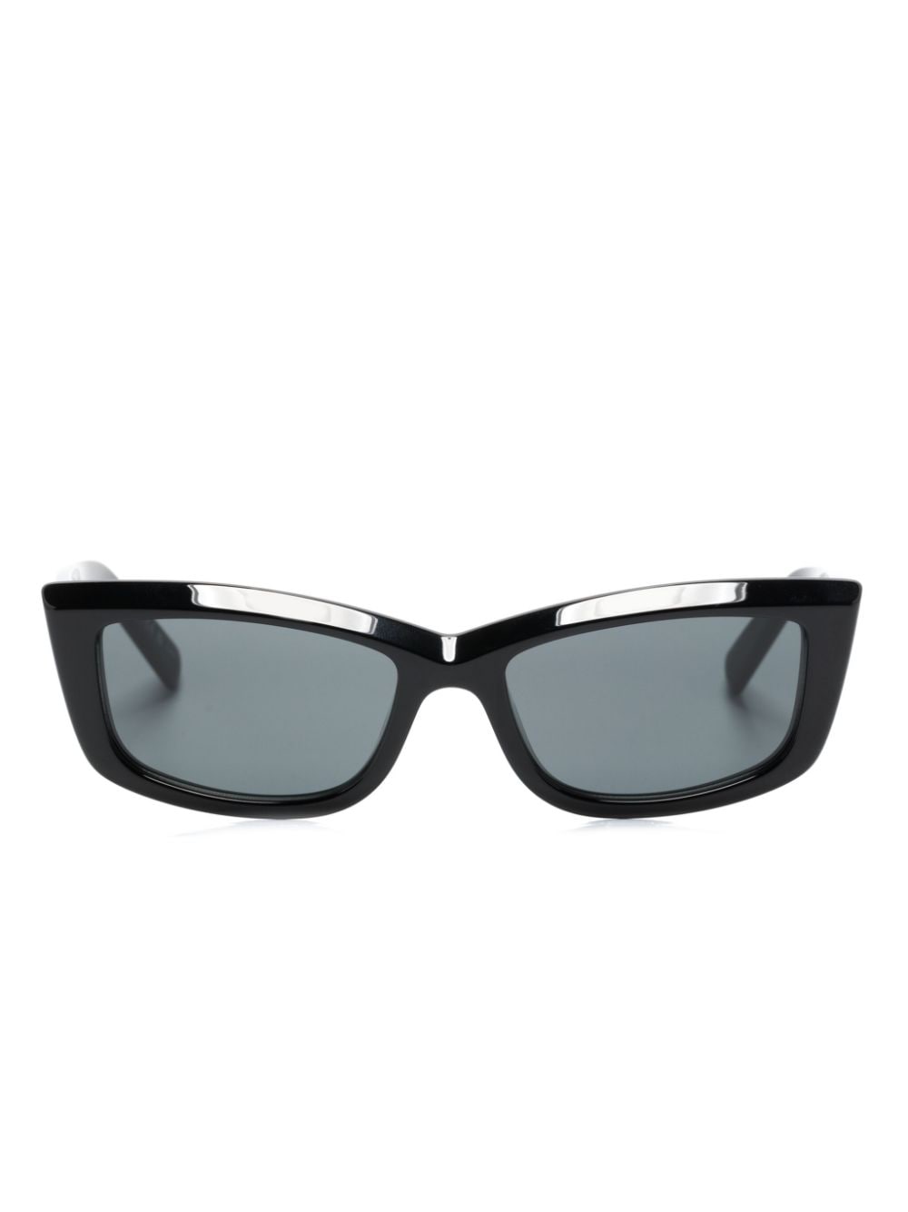 Saint Laurent Eyewear rectangle-frame sunglasses - Black von Saint Laurent Eyewear