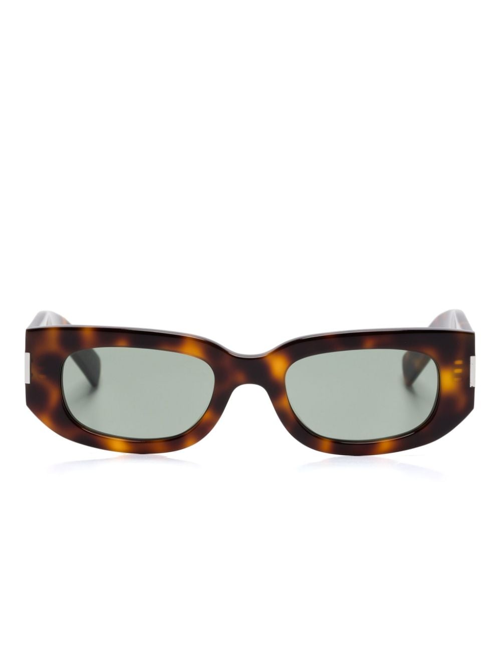 Saint Laurent Eyewear rectangle-frame sunglasses - Brown von Saint Laurent Eyewear