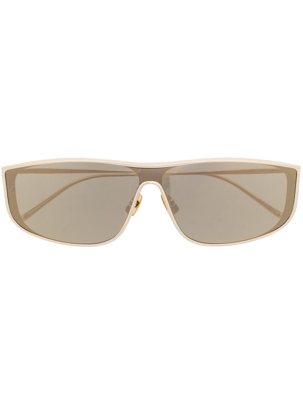 Saint Laurent Eyewear rectangle frame sunglasses - Gold von Saint Laurent Eyewear