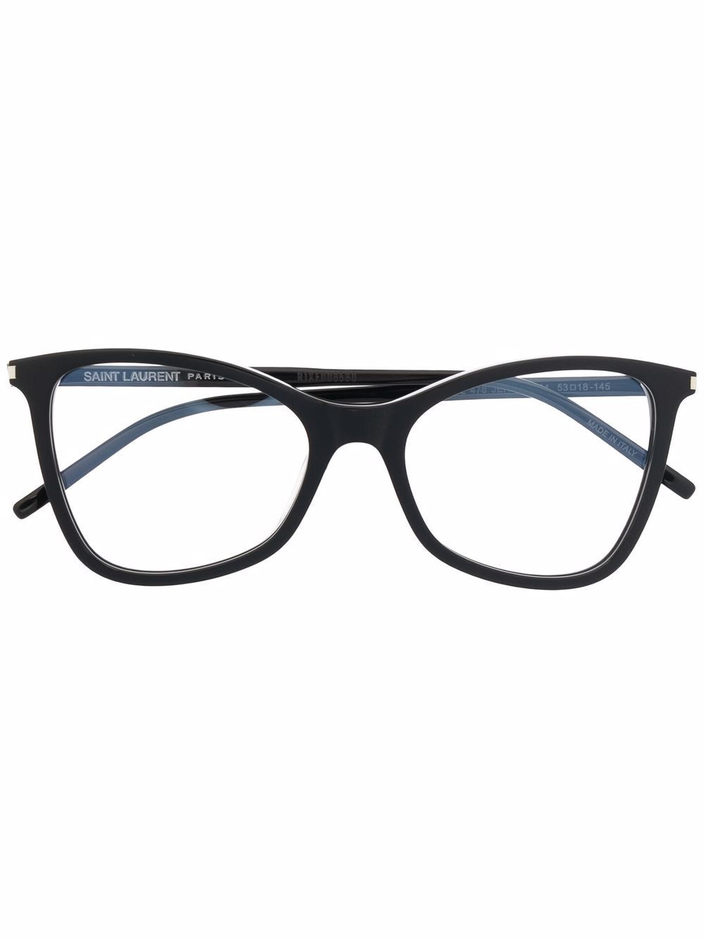 Saint Laurent Eyewear square eyeglass frames - Black von Saint Laurent Eyewear