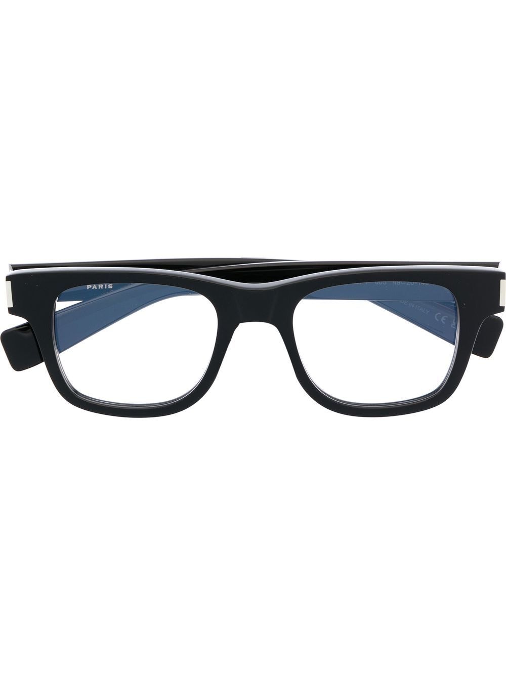 Saint Laurent Eyewear square-frame eyeglasses - Black von Saint Laurent Eyewear