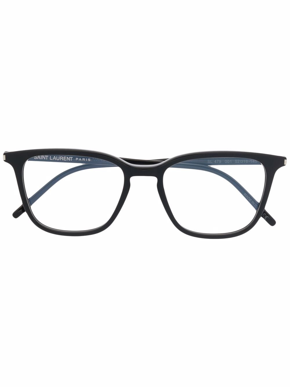 Saint Laurent Eyewear square frame glasses - Black von Saint Laurent Eyewear