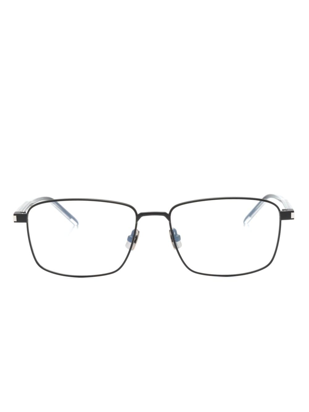 Saint Laurent Eyewear square-frame glasses - Black von Saint Laurent Eyewear