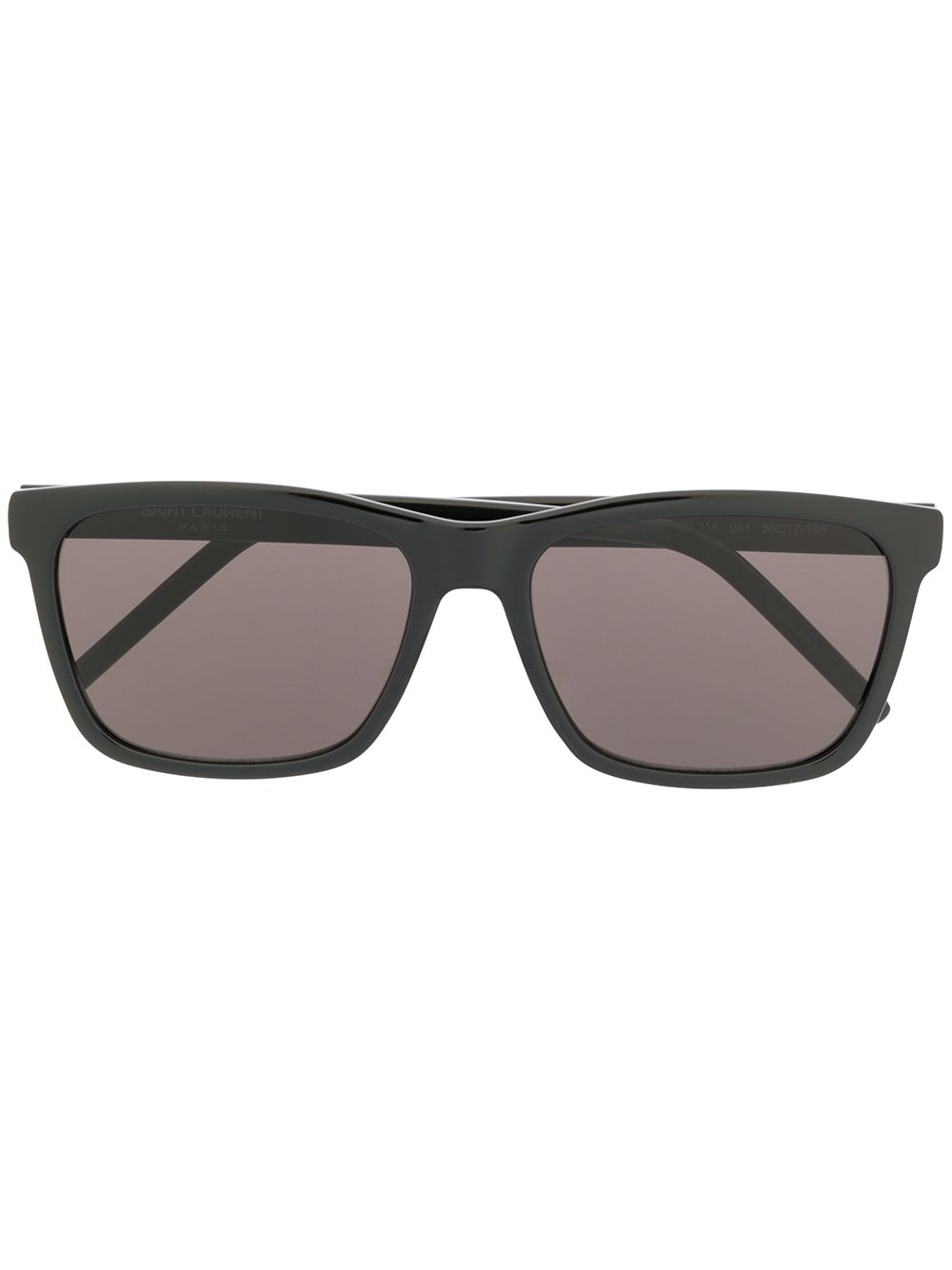 Saint Laurent Eyewear square frame sunglasses - Black von Saint Laurent Eyewear