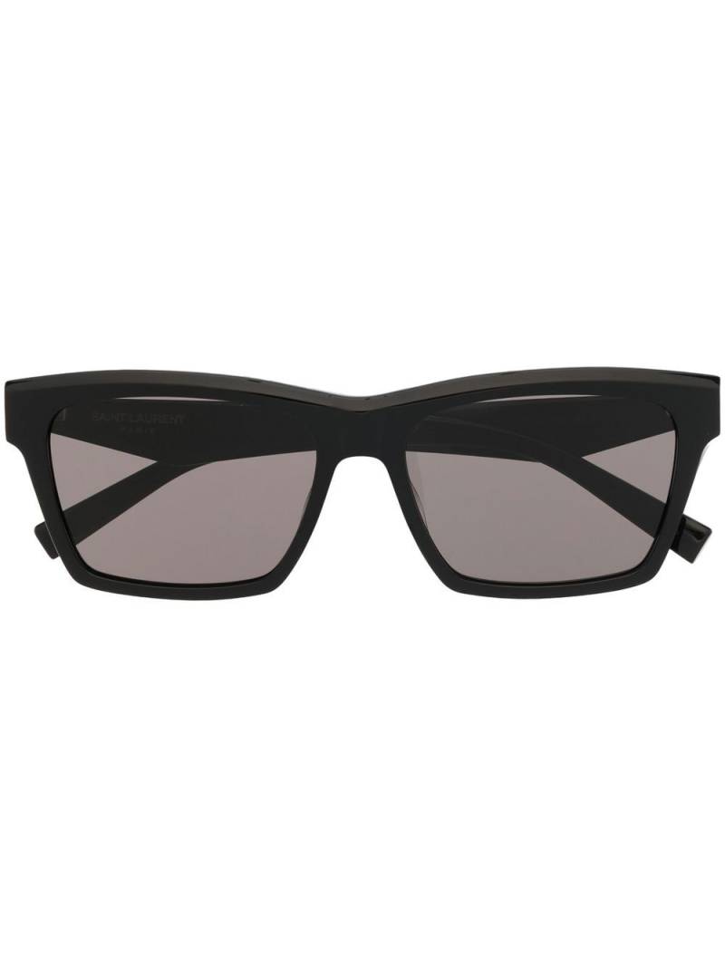 Saint Laurent Eyewear square-frame tinted lens sunglasses - Black von Saint Laurent Eyewear
