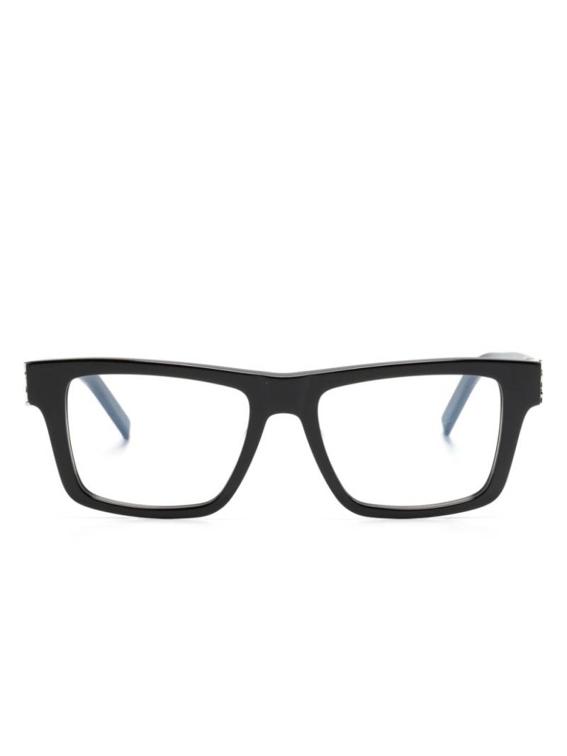 Saint Laurent Eyewear wayfarer-frame glasses - Black von Saint Laurent Eyewear