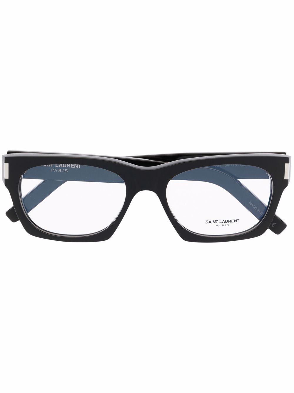 Saint Laurent Eyewear wayfarer-frame glasses - Black von Saint Laurent Eyewear