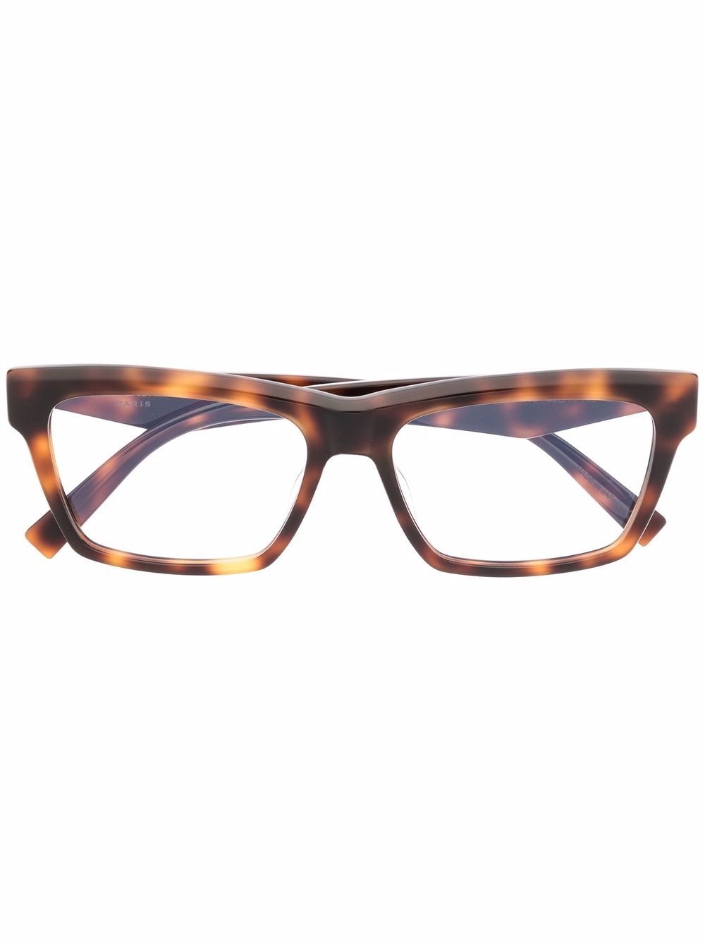 Saint Laurent Eyewear wayfarer-frame glasses - Brown von Saint Laurent Eyewear