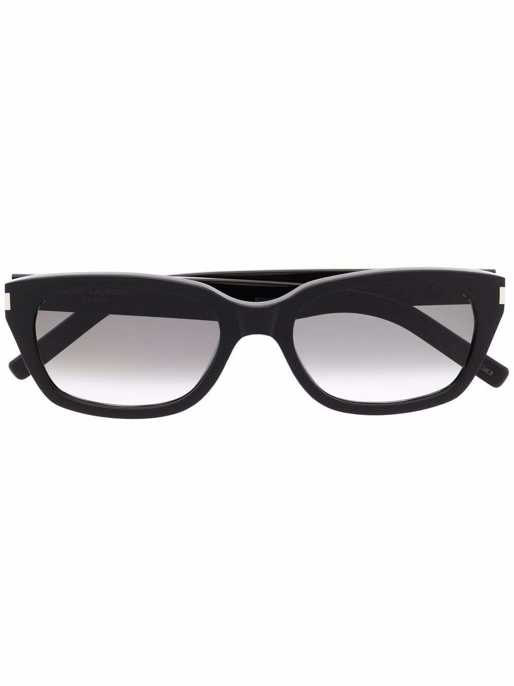 Saint Laurent Eyewear wayfarer-frame sunglasses - Black von Saint Laurent Eyewear