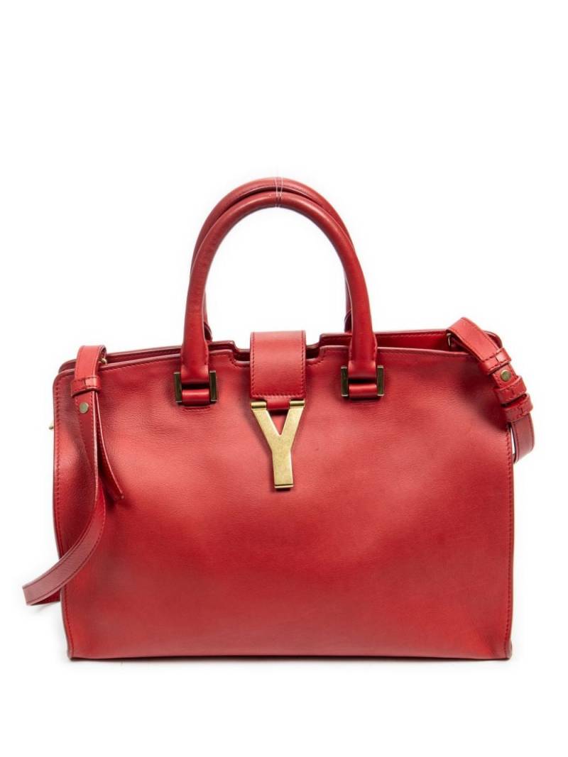 Saint Laurent Pre-Owned small Cabas Chyc tote bag - Red von Saint Laurent Pre-Owned