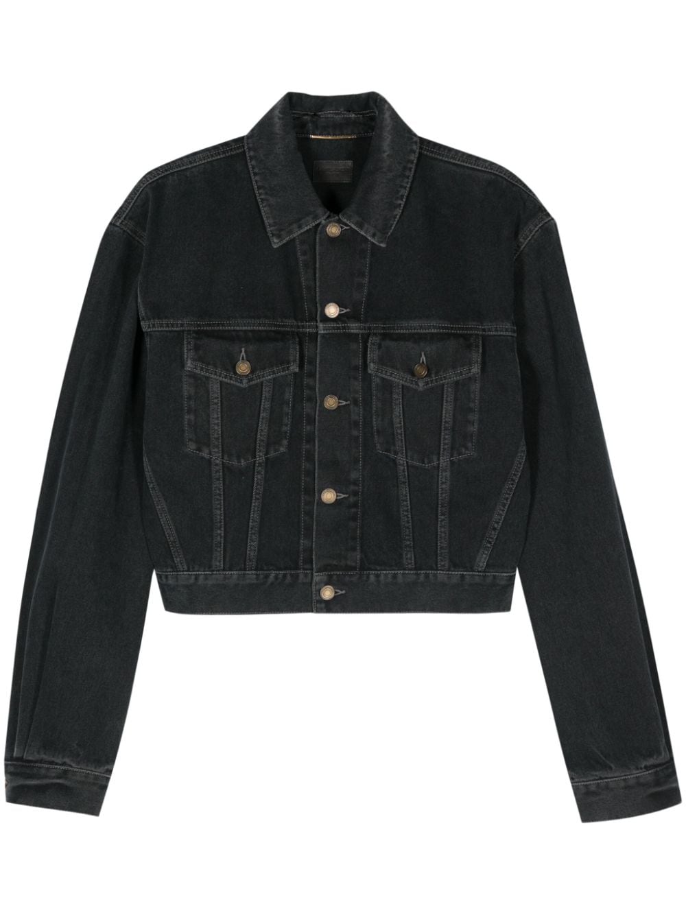 Saint Laurent 80's denim jacket - Blue von Saint Laurent