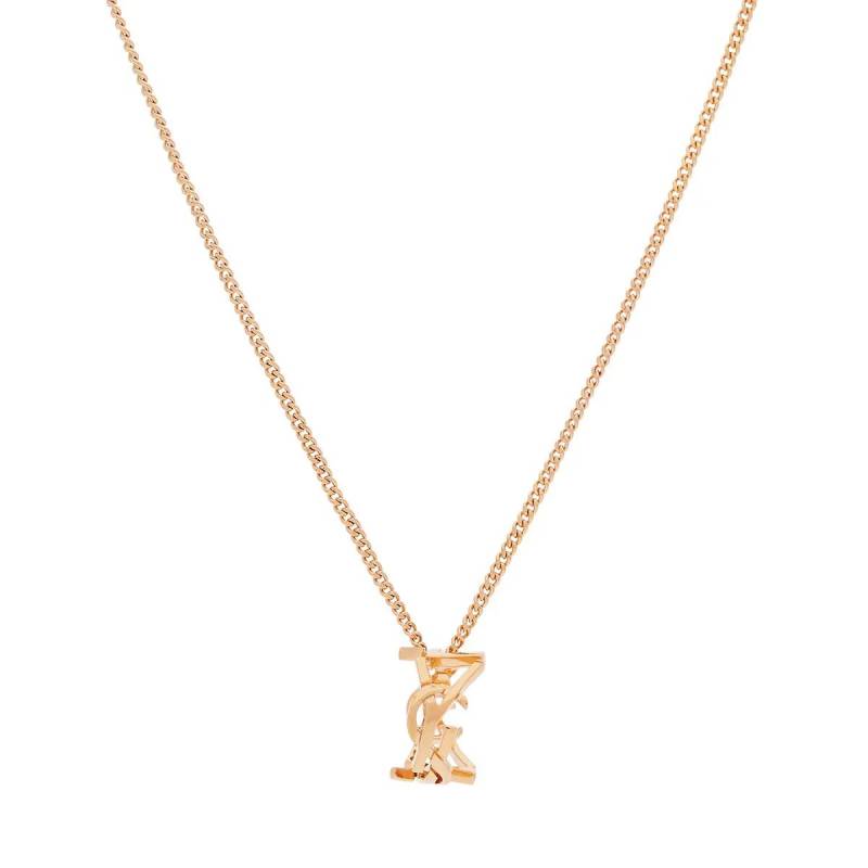 Saint Laurent Armbanduhr - Cassandre Chain Necklace - Gr. unisize - in Gold - für Damen von Saint Laurent