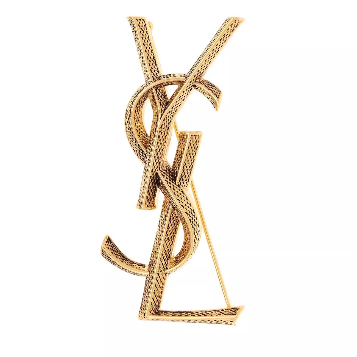 Saint Laurent Armbanduhr - Plaque Brooch - Gr. unisize - in Gold - für Damen Saint Laurent Armbanduhr - Plaque Brooch - Gr. unisize - in Gold - für Damen von Saint Laurent