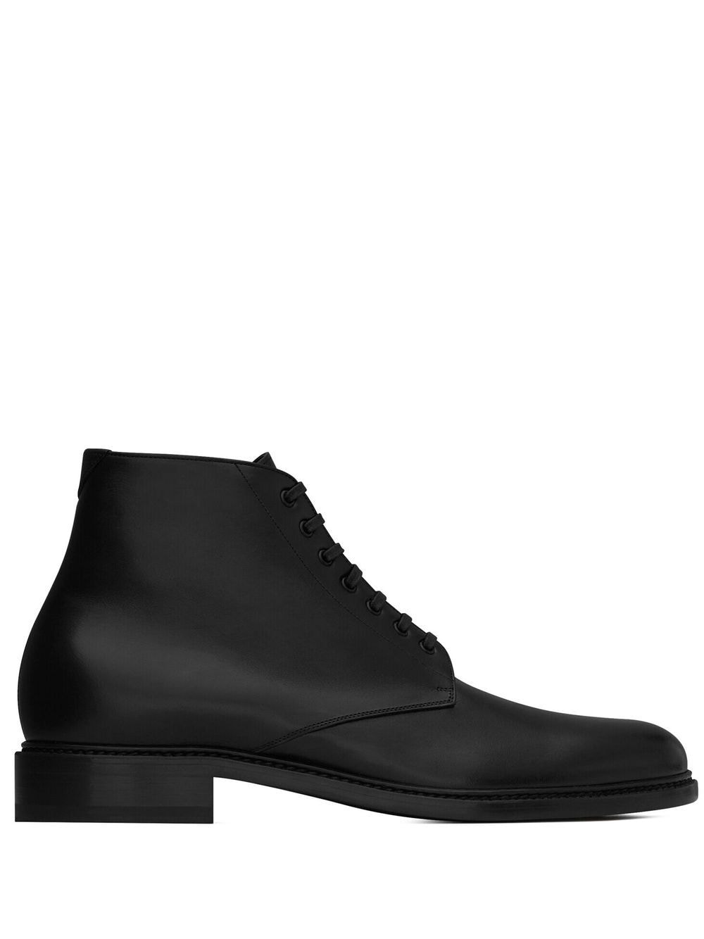 Saint Laurent Army lace-up ankle boots - Black von Saint Laurent