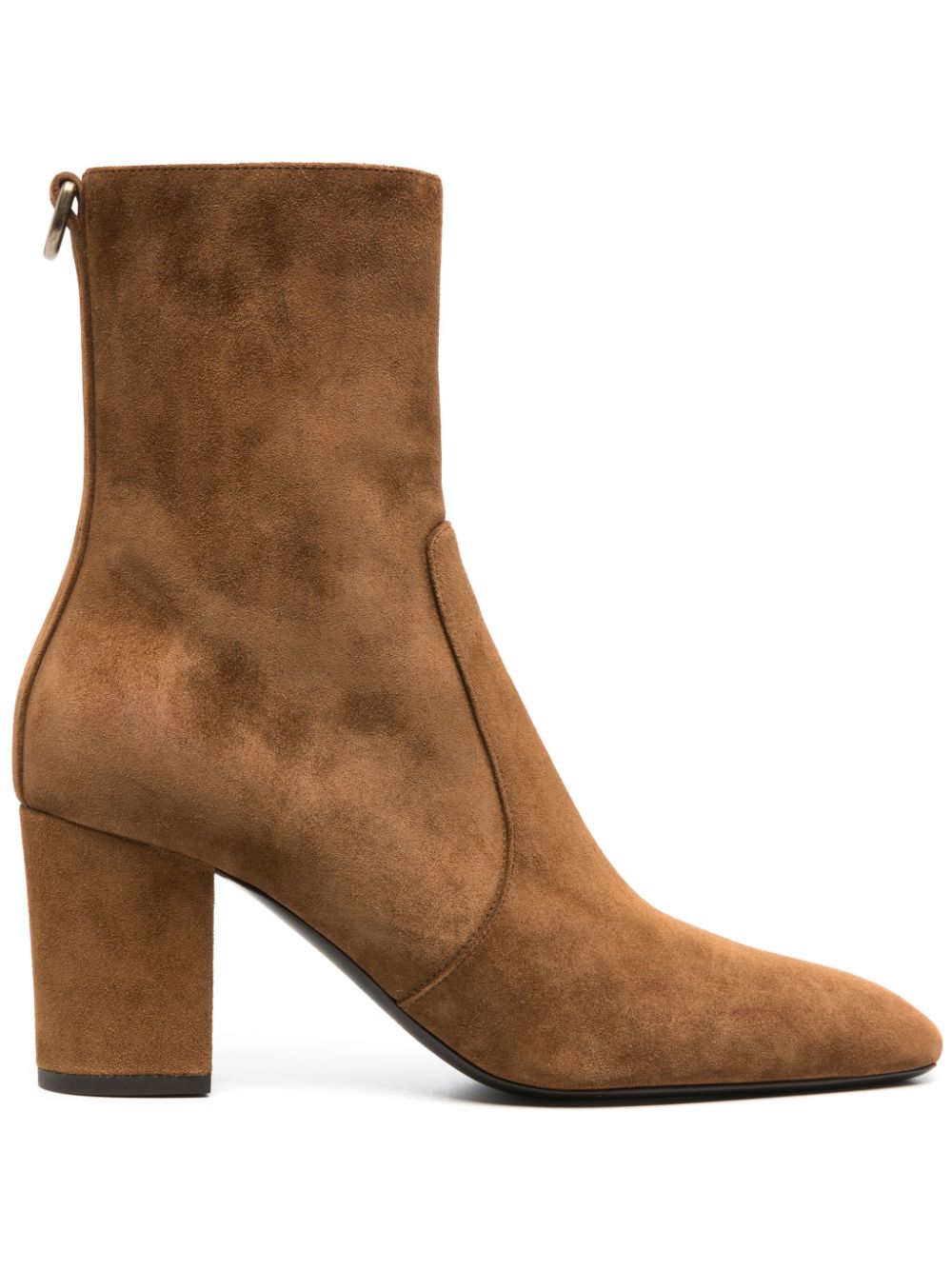 Saint Laurent Betty 70mm suede boots - Brown von Saint Laurent