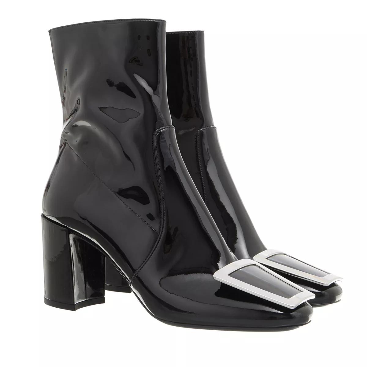 Saint Laurent Boots & Stiefeletten - Maxine Booties Patent Leather - Gr. 36 (EU) - in Schwarz - für Damen von Saint Laurent