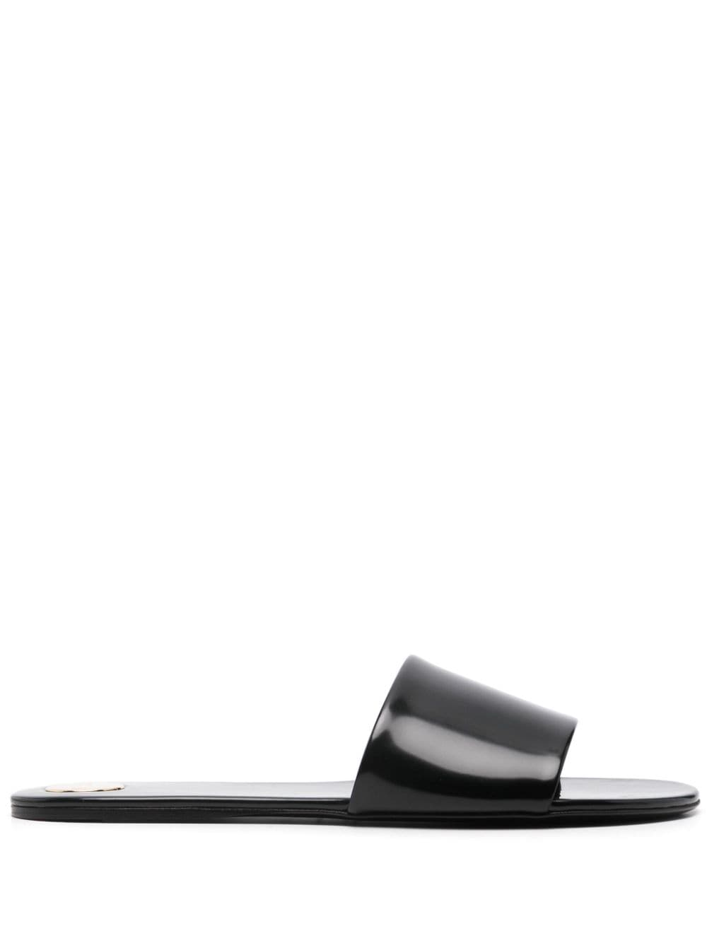 Saint Laurent Carlyle leather sandals - Black von Saint Laurent