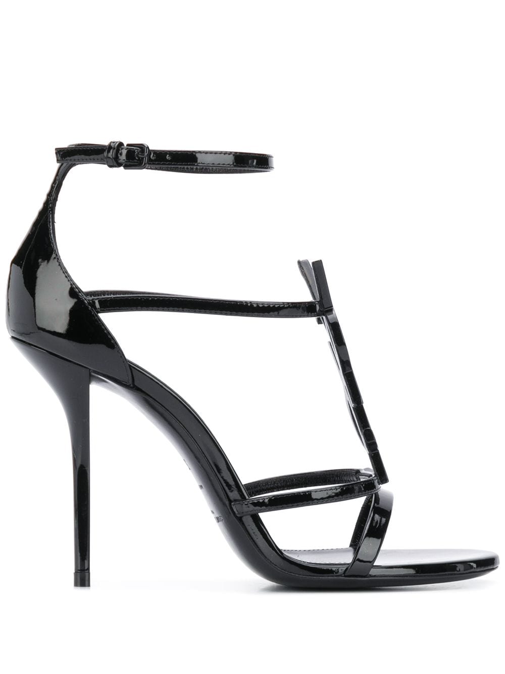Saint Laurent Cassandra 110mm sandals - Black von Saint Laurent