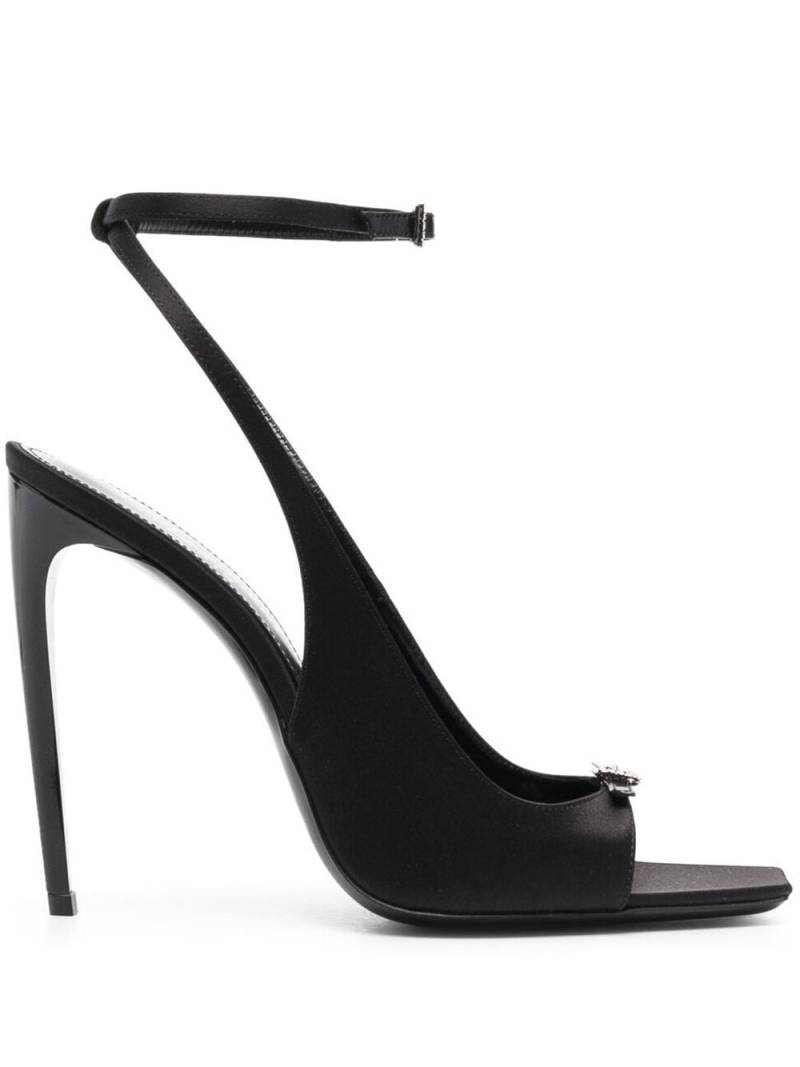 Saint Laurent Cassie 110mm sandals - Black von Saint Laurent