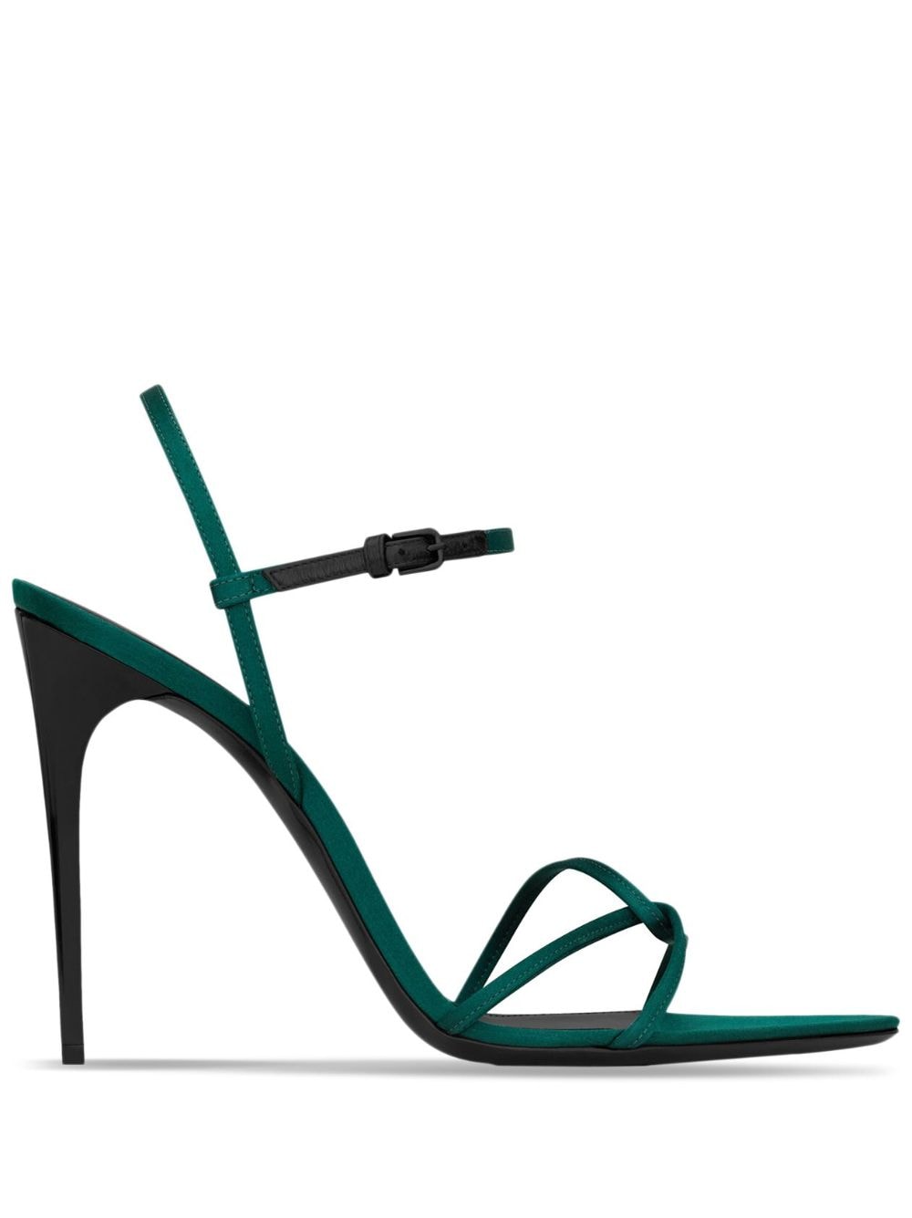 Saint Laurent Clara 110mm sandals - Green von Saint Laurent