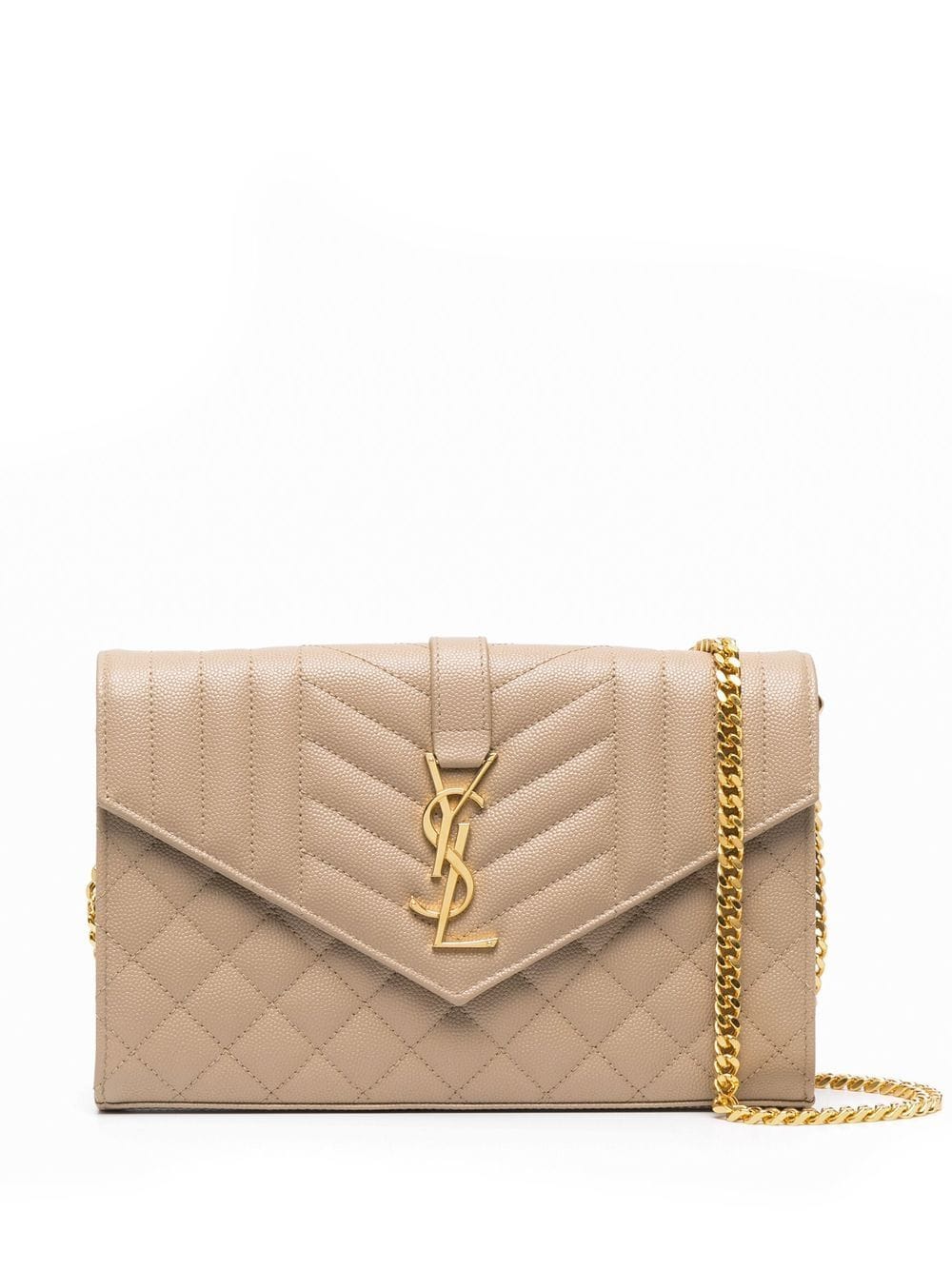 Saint Laurent Envelope chain bag - Neutrals von Saint Laurent