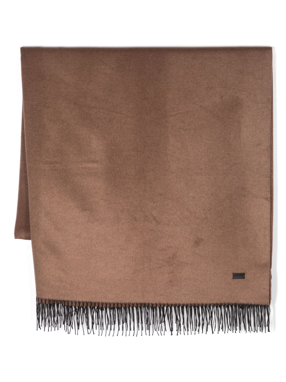 Saint Laurent Extra-large silk-blend stole - Brown von Saint Laurent