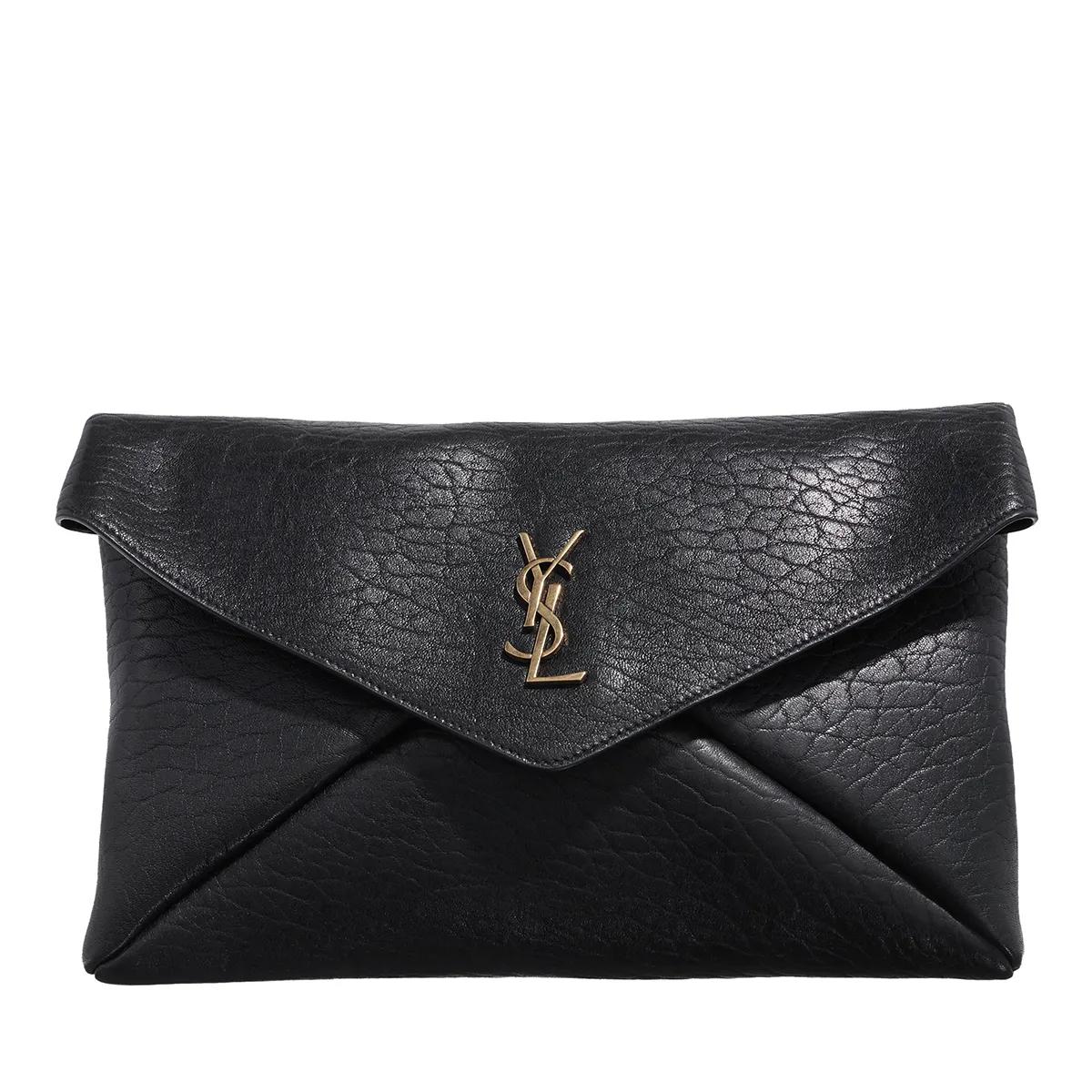 Saint Laurent Handtasche - Cassandre Large Envelope Pouch - Gr. unisize - in Schwarz - für Damen Saint Laurent Handtasche - Cassandre Large Envelope Pouch - Gr. unisize - in Schwarz - für Damen von Saint Laurent