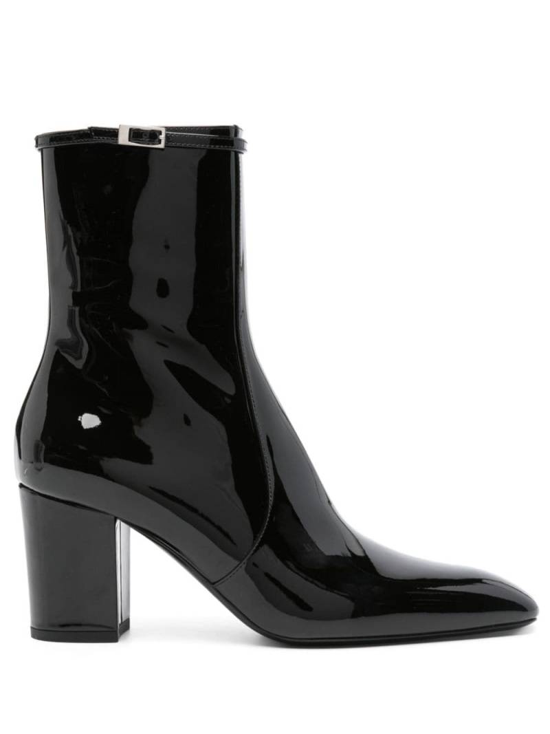 Saint Laurent Joelle 70mm ankle boots - Black von Saint Laurent