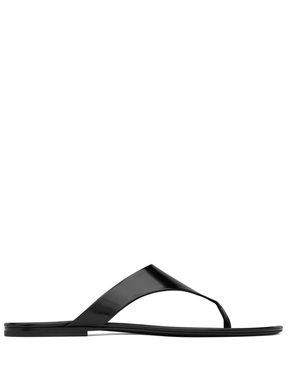 Saint Laurent Kouros leather sandals - Black von Saint Laurent