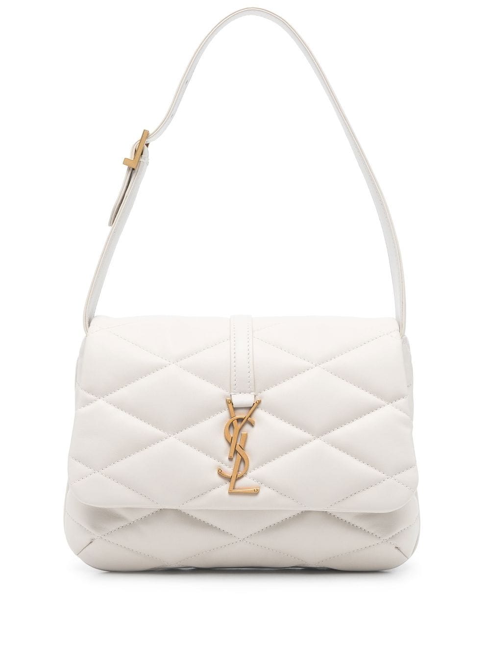 Saint Laurent Le 57 quilted shoulder bag - Neutrals von Saint Laurent