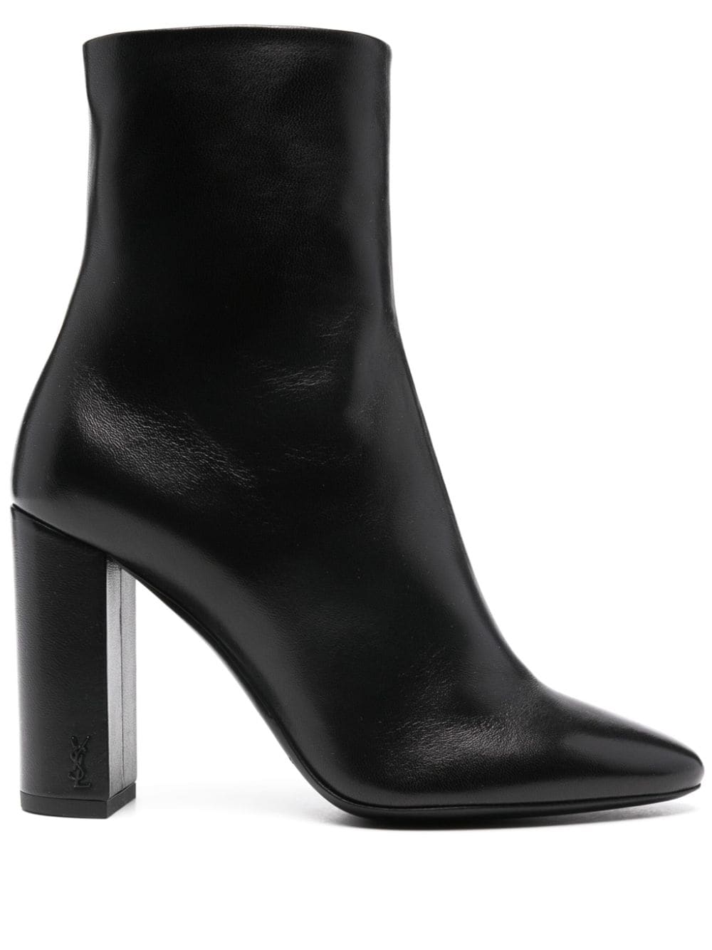 Saint Laurent Lou 95mm ankle boots - Black von Saint Laurent