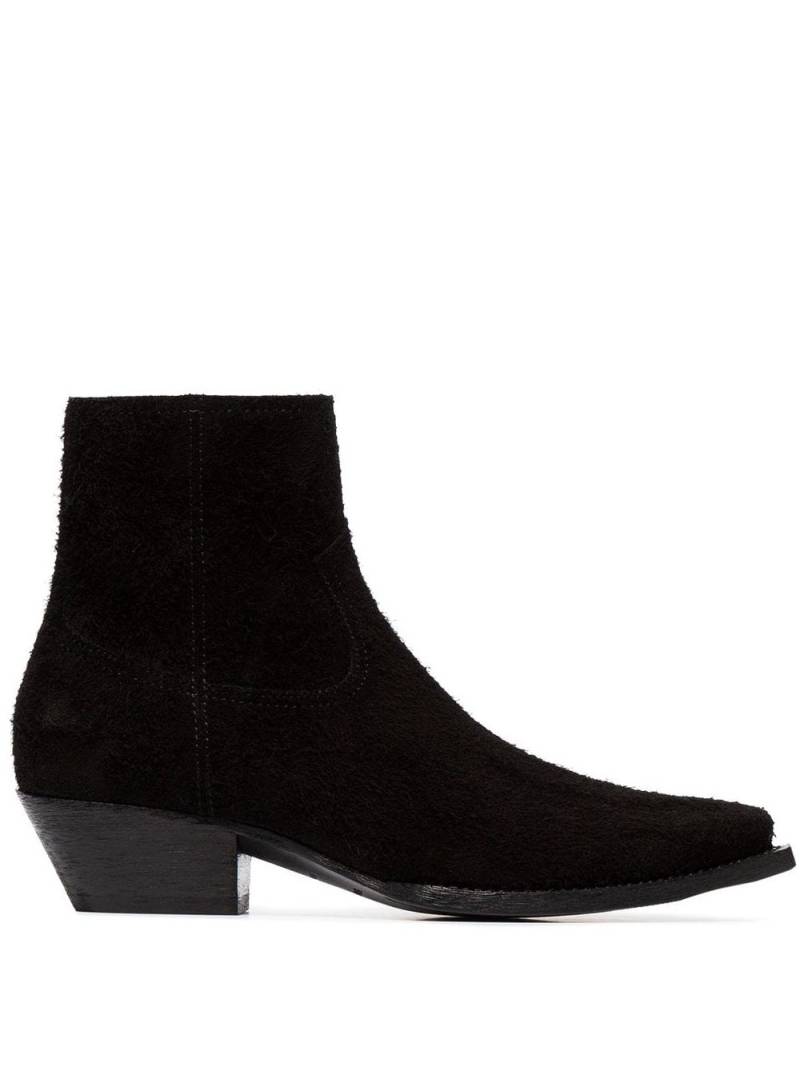 Saint Laurent Lukas 40mm cowboy ankle boots - Black von Saint Laurent