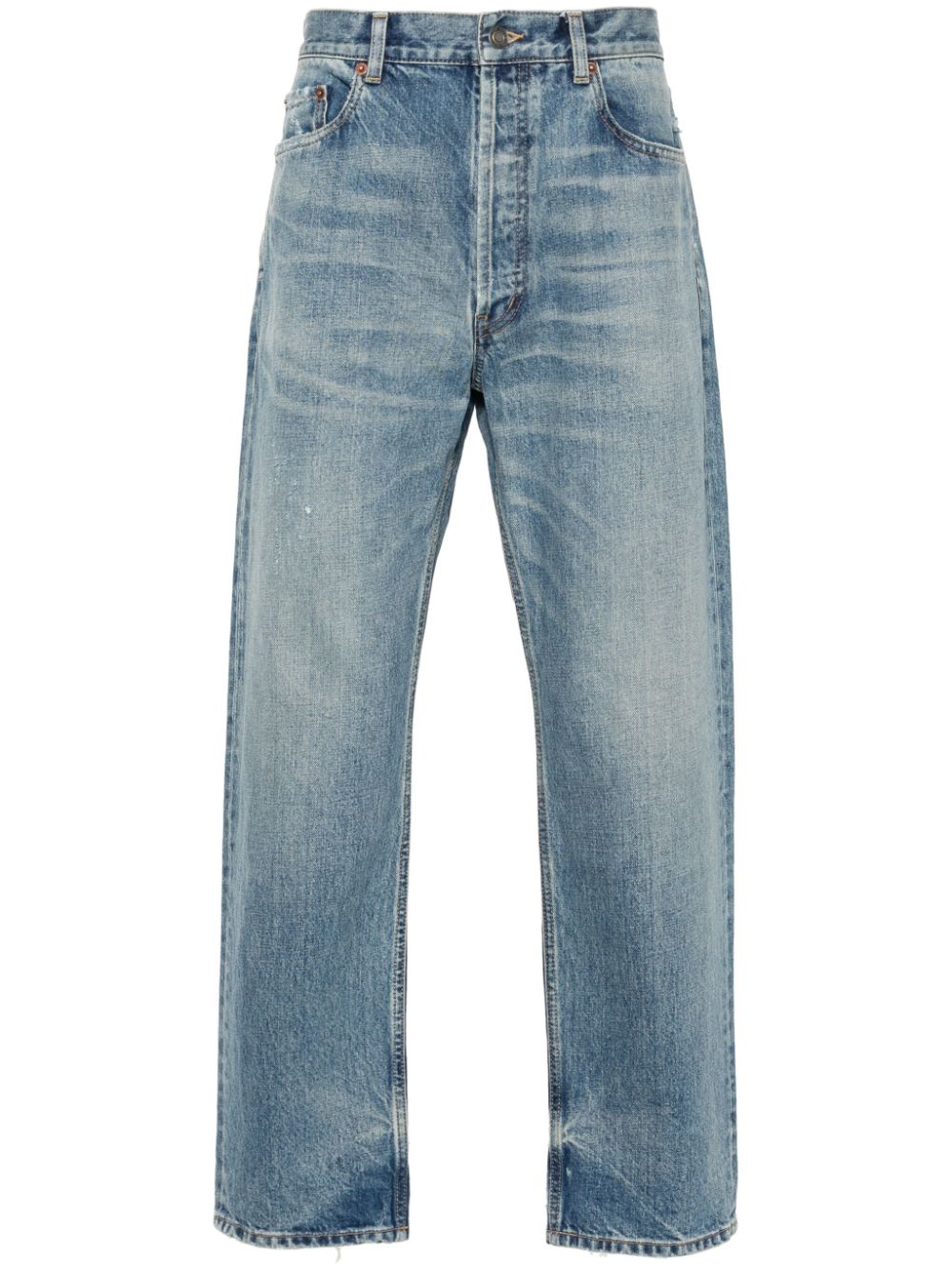 Saint Laurent Mick straight-leg jeans - Blue von Saint Laurent