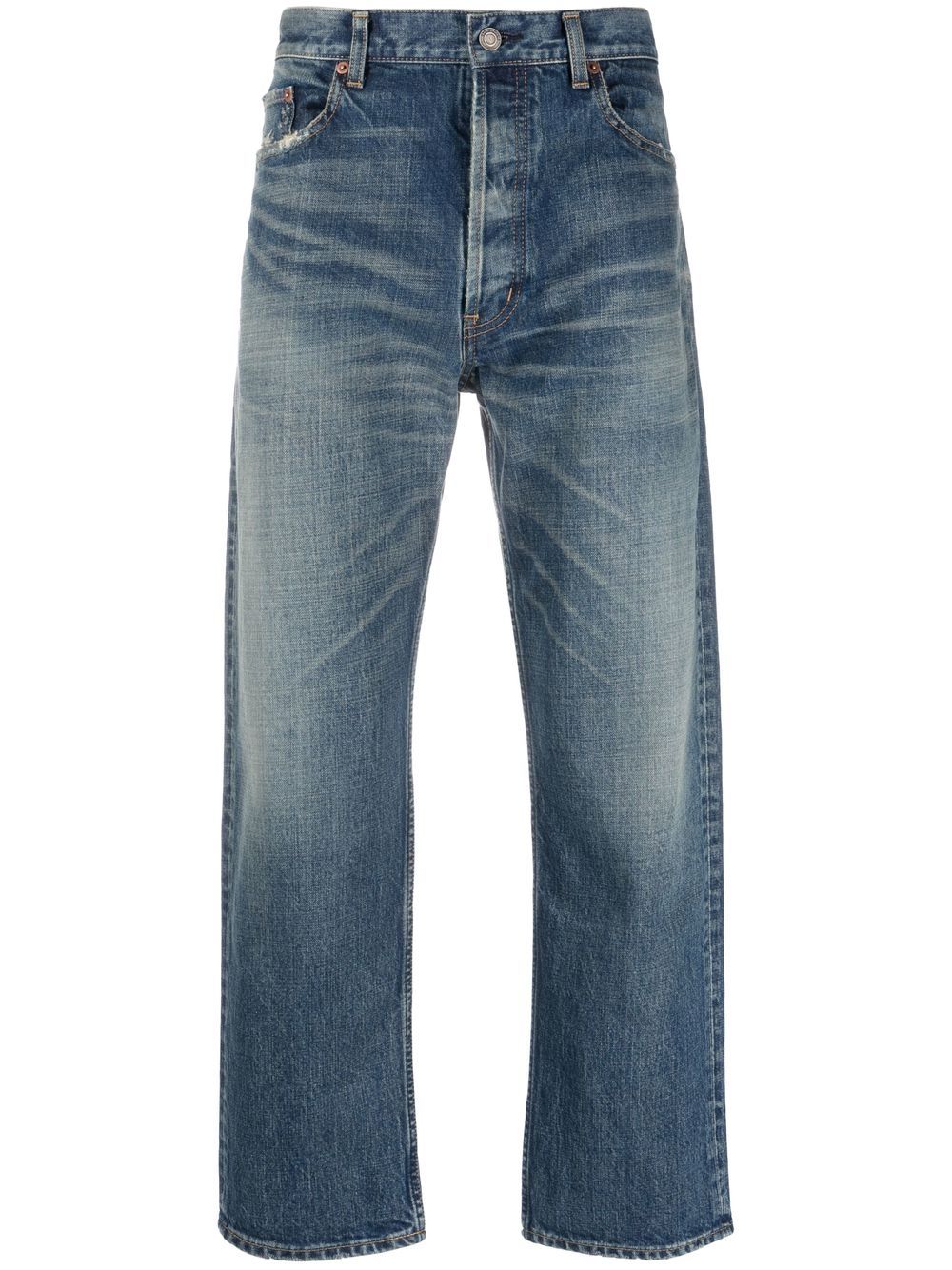 Saint Laurent Mick straight-leg jeans - Blue von Saint Laurent